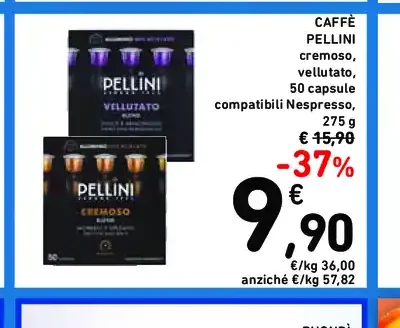 Caffè Pellini cremoso vellutato