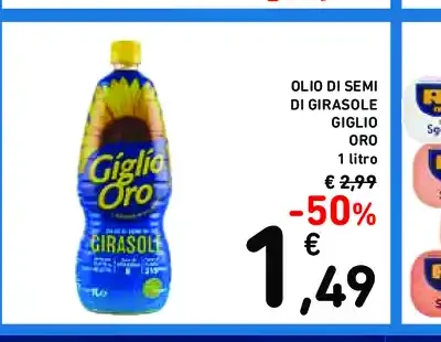 Olio di semi di girasole Giglio Oro