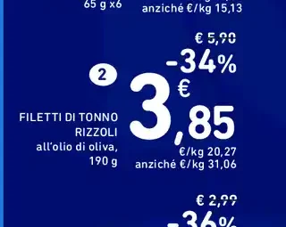Filetti di tonno Rizzoli