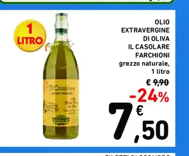 Olio extravergine di oliva Il Casolare Farchioni