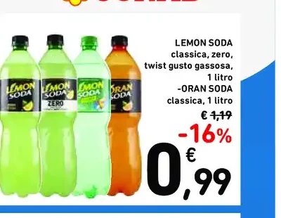 Lemon Soda Orange Soda