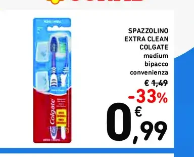 Spazzolino Colgate Extra Clean