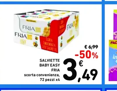 Salviette Baby Easy Fria
