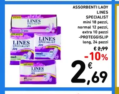 Assorbenti Lines Specialist