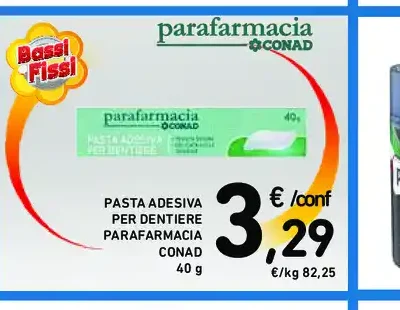 Pasta adesiva per dentiere