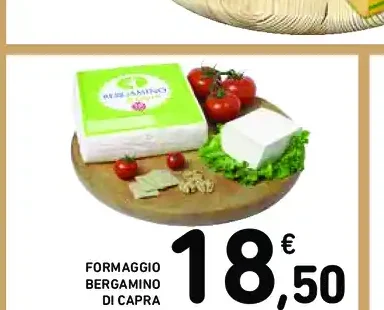 Formaggio Bergamino di capra