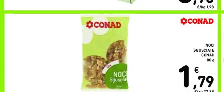 Noci sgusciate Conad