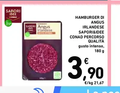Hamburger di Angus irlandese