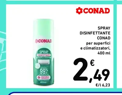 Spray disinfettante Conad
