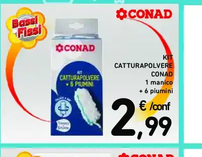 Kit catturapolvere Conad