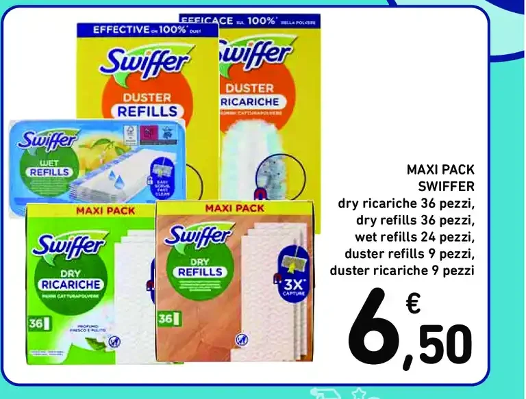 Maxi pack Swiffer