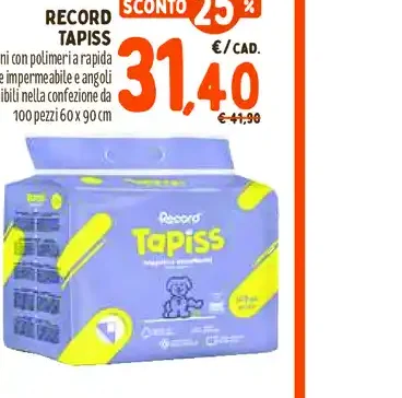 Record Tapis