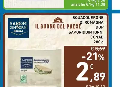 Squacquerone di Romagna DOP Sapori&Dintorni Conad
