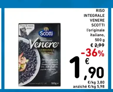 Riso integrale venere Scotti