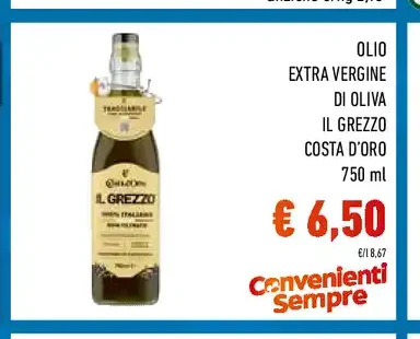 Olio extravergine di oliva Costa d'Oro