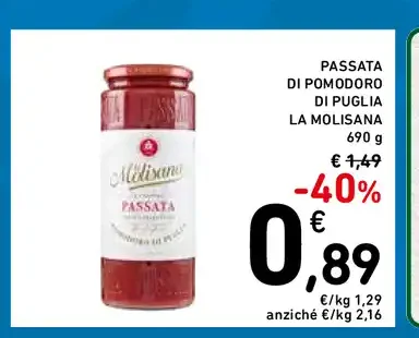 Passata di pomodoro La Molisana