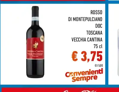 Rosso di Montepulciano DOC Toscana Vecchia Cantina