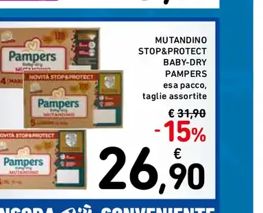 Mutandino Stop&Protect Baby-Dry Pampers