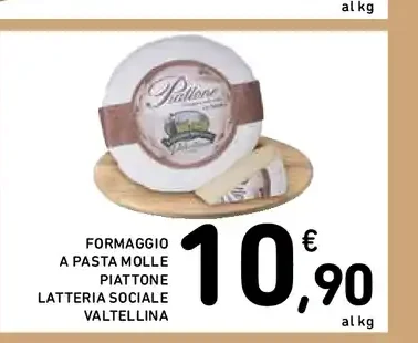 Formaggio a pasta molle Piattone