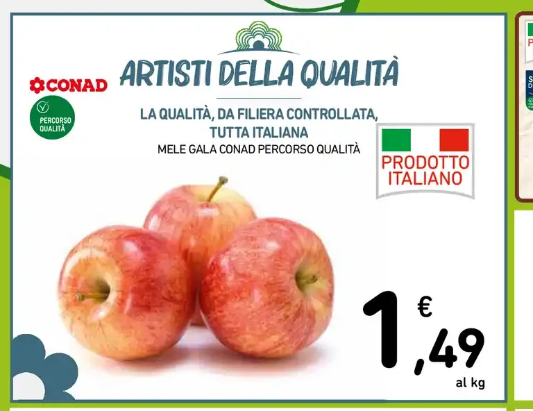 Mele Gala Conad Percorso Qualità