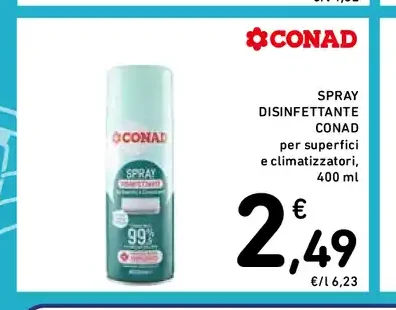 Spray disinfettante Conad