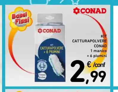 Kit catturapolvere Conad