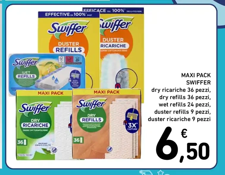 Maxi pack Swiffer