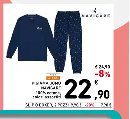Pigiama uomo Navigare
