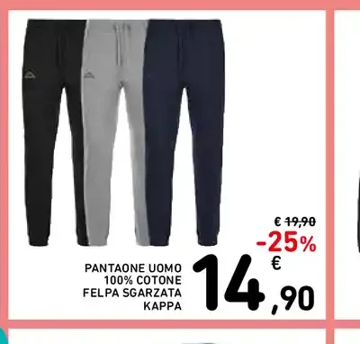 Pantalone uomo Kappa