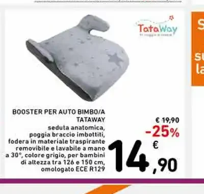 Booster per auto bimbo/a Tataway