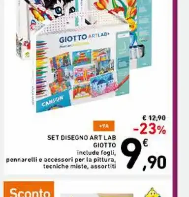 Set disegno Art Lab Giotto