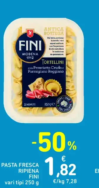 Pasta fresca ripiena Fini