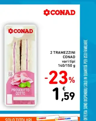 Tramezzini Conad
