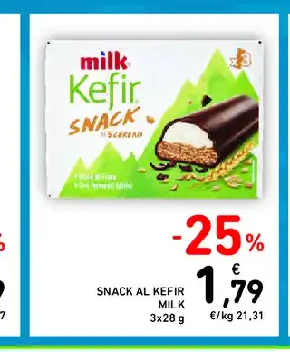 Snack al kefir Milk