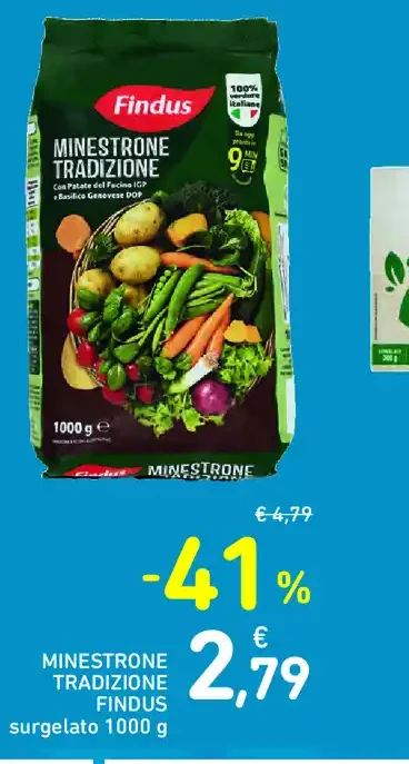 Minestrone tradizione Findus