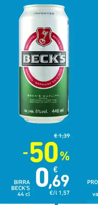 Birra Beck's