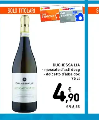 Duchessa Lia Moscato d'Asti