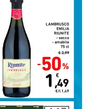 Lambrusco Emilia Riuite