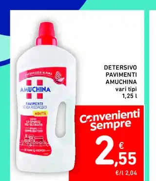 Detersivo pavimenti Amuchina