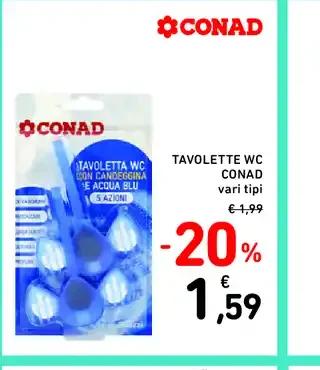 Tavolette WC Conad