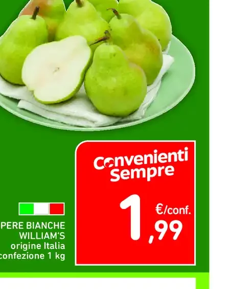 Pere bianche Williams