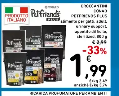 Croccantini Petfriends Plus Conad
