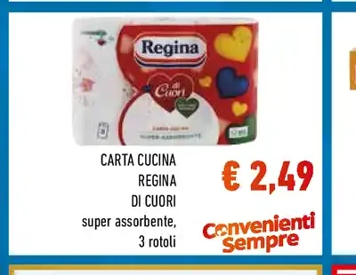 Carta cucina Regina di Cuori