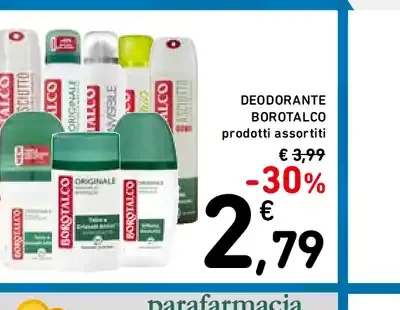 Deodorante Borotalco