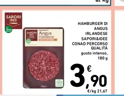 Hamburger di Angus irlandese