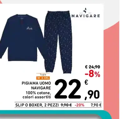 Pigiama uomo Navigare