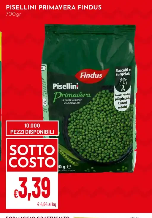Pisellini Primavera Findus