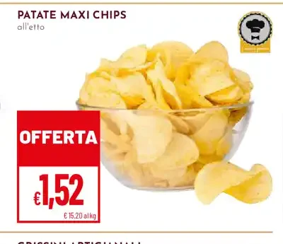 Patate maxi chips