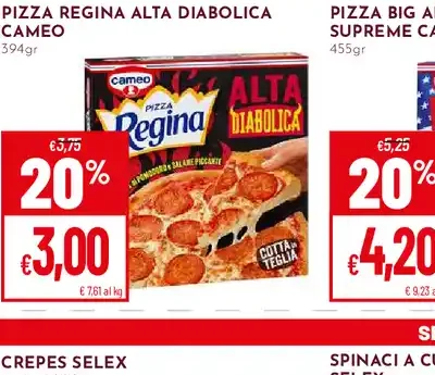 Pizza Regina Alta Diabolica Cameo