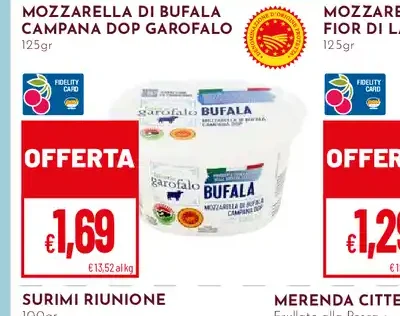 Mozzarella di bufala Campana DOP Garofalo
